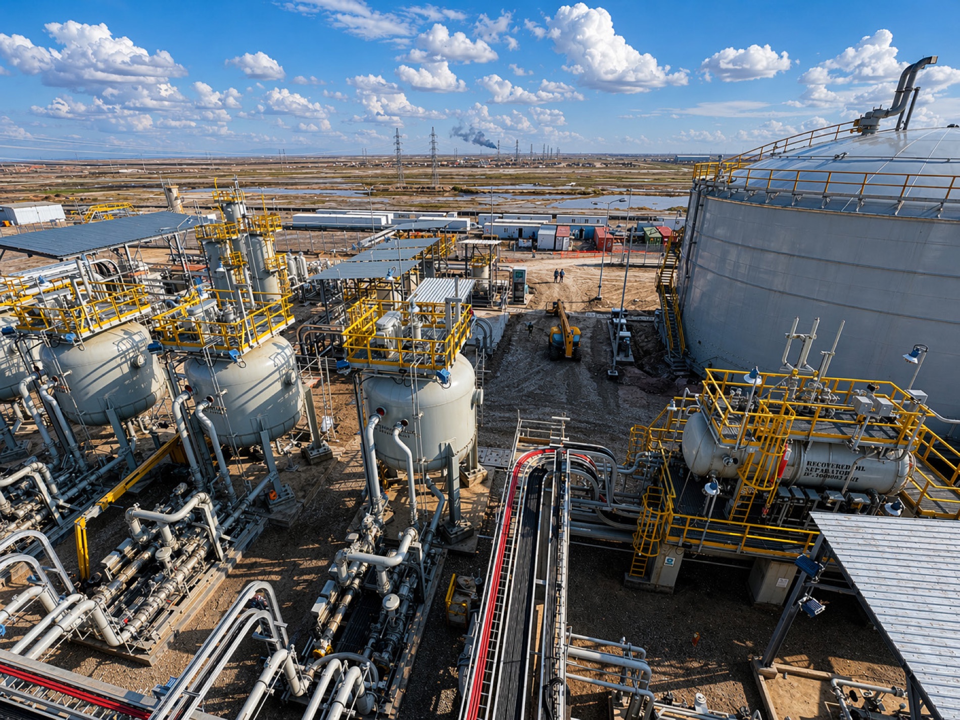 VVISION oil & gas processing facility in Basra, Iraq